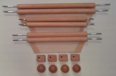 Lap Stitch 4 Square Dowel Set